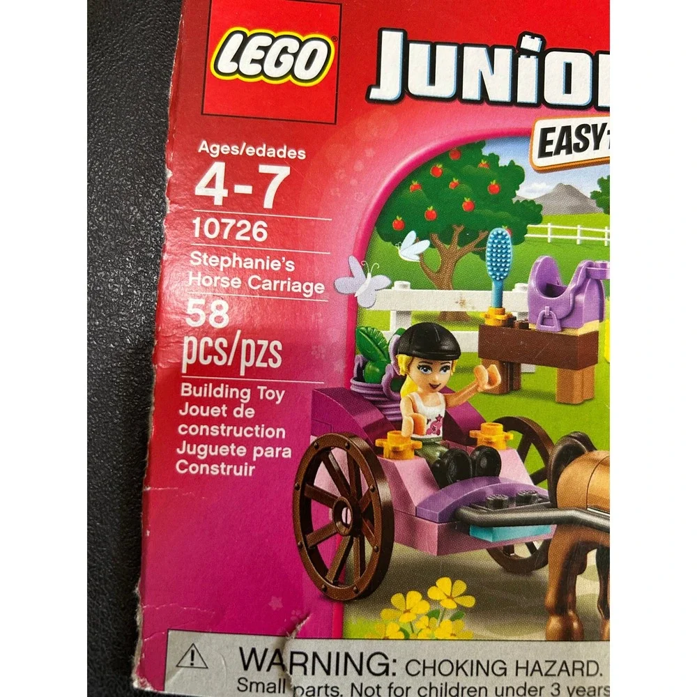 LEGO Juniors‎ Stephanie's Horse Carriage Friends Set INCOMPLETE